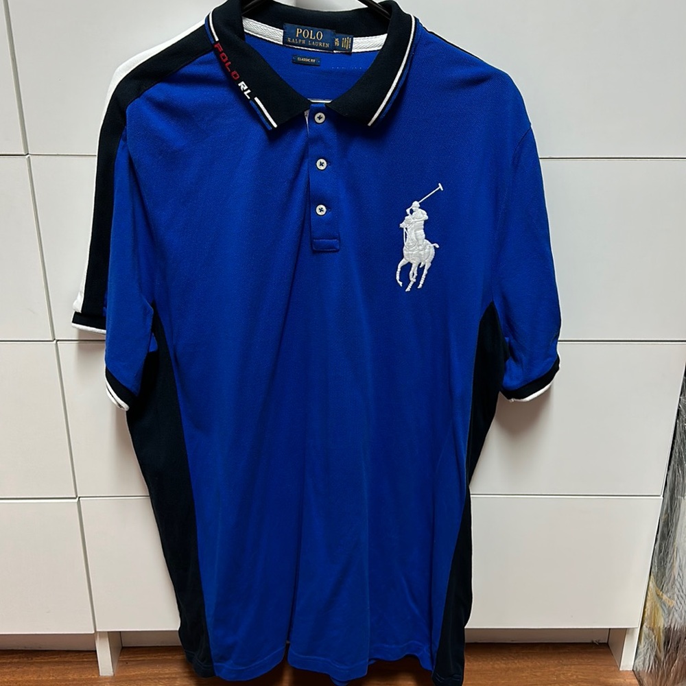 Polo colorblock